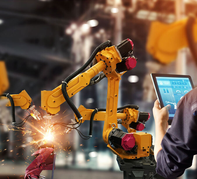Soluções flexíveis para a indústria robótica
